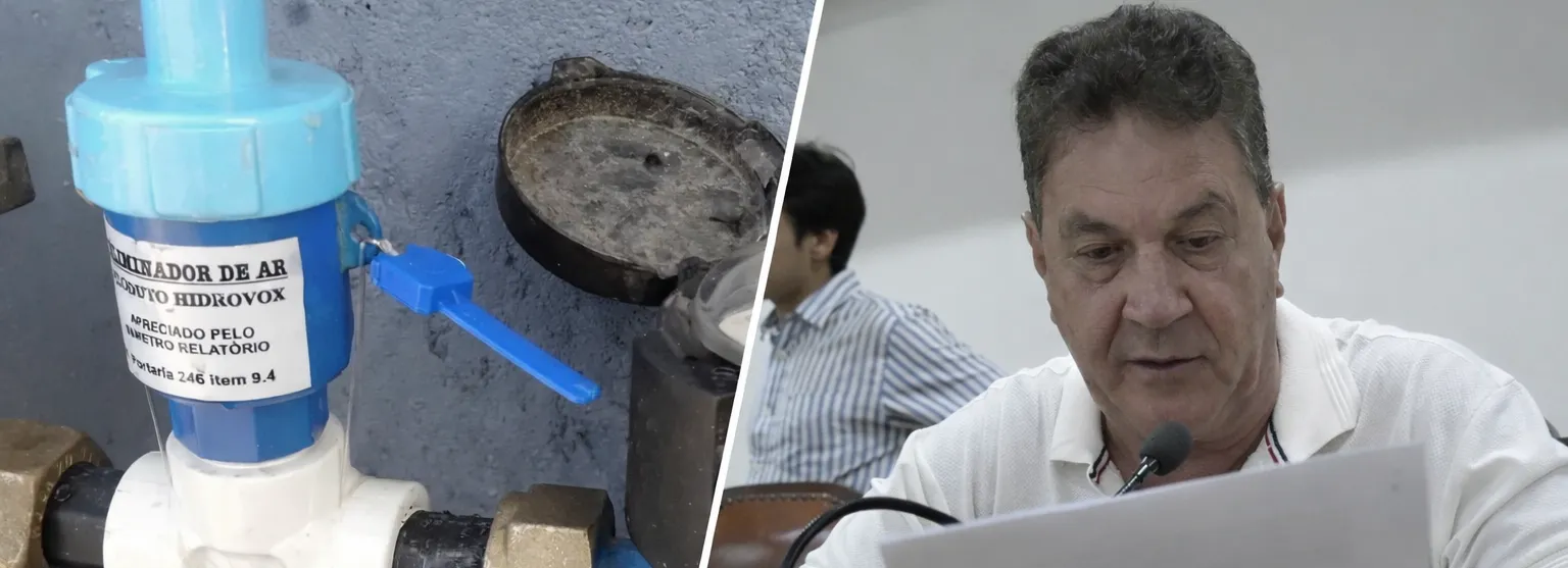 Câmara derruba veto e mantém lei sobre hidrômetros 'sem ar' da Sabesp