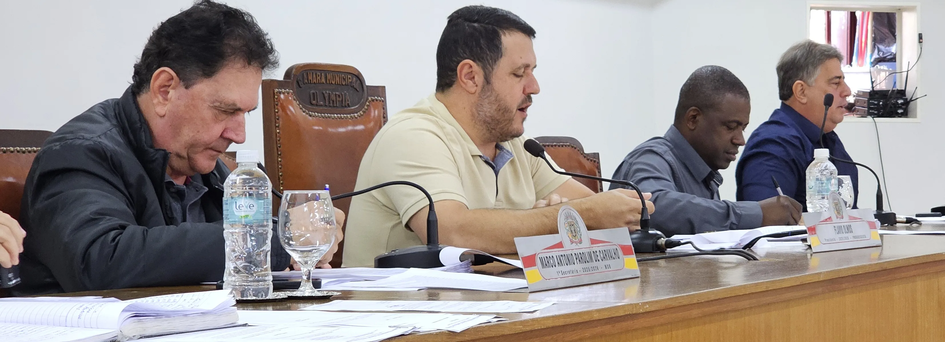 Câmara de Olímpia abre semana legislativa com créditos, contas e pauta urbana
