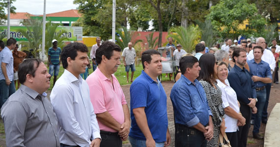 Ato cívico abre as comemorações do aniversário de Olímpia