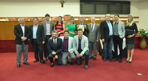 Winston Rezende do Grupo GR entra para a galeria de honra dos cidadãos de Olímpia