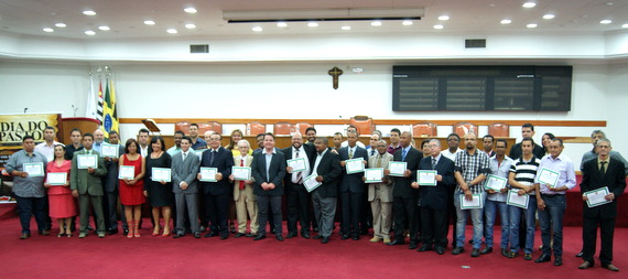 Pastores são homenageados na Câmara pelo Dia do Pastor e a Semana do Evangélico