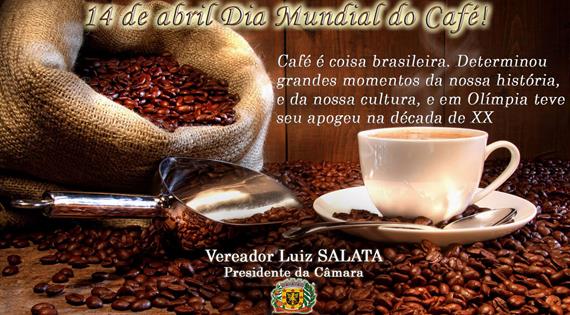 14 de abril Dia Mundial do Café