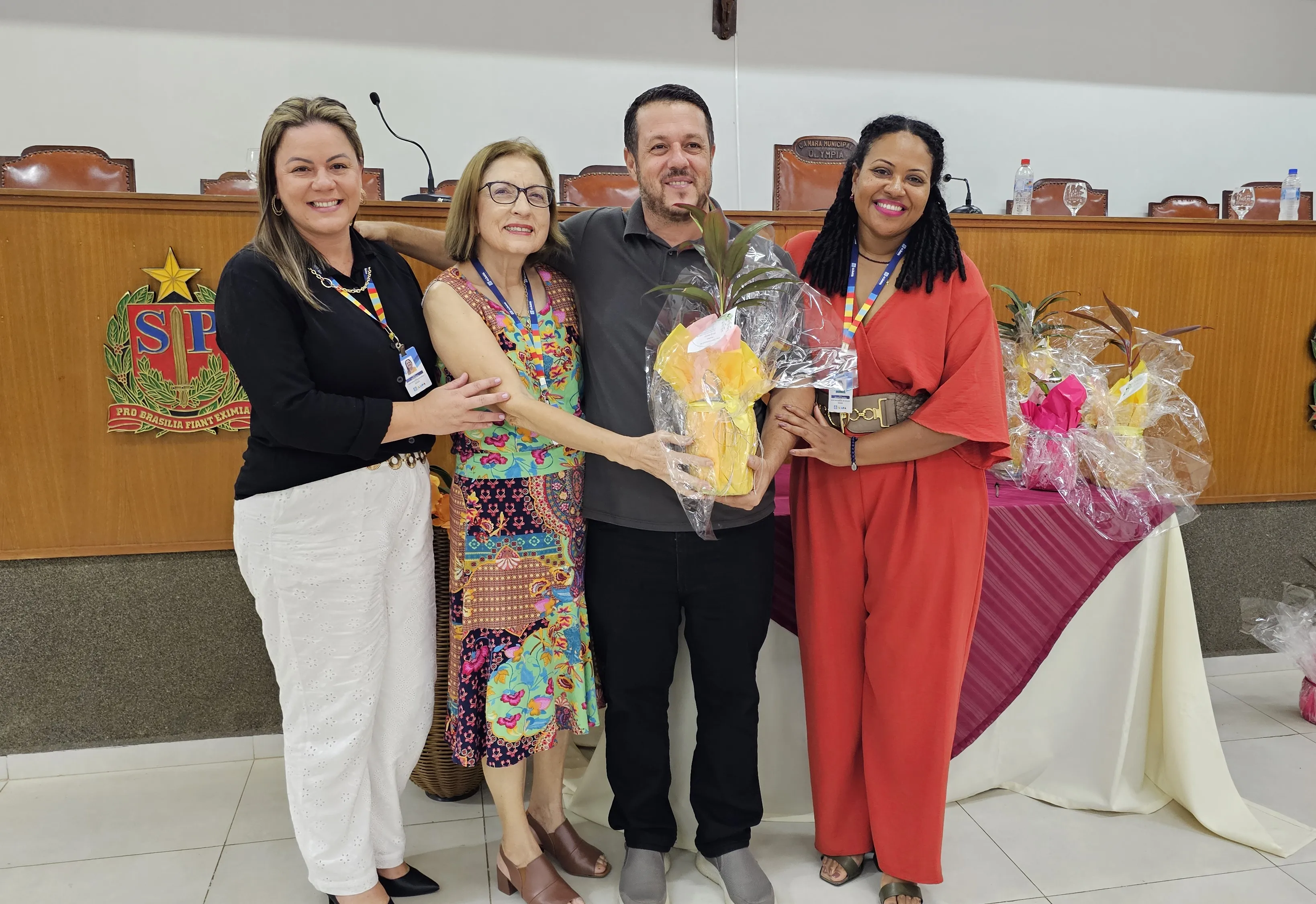 Secretaria da Educação e Câmara Municipal celebram trajetórias femininas em Olímpia