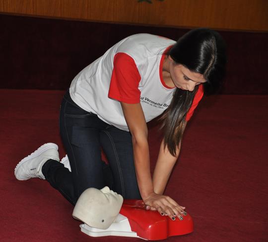 Câmara sedia evento de primeiros socorros promovido pela Cruz Vermelha e Secretaria da Saúde