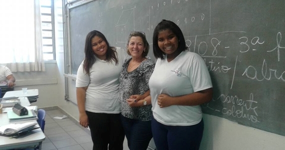 A vereadora Cristina Reale continua seu programa cultura de paz nas escolas