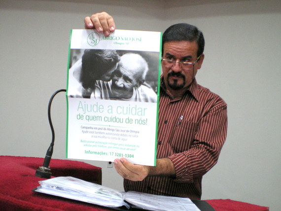 Diretoria do Abrigo São José lança campanha de doações na 39ª Sessão Ordinária