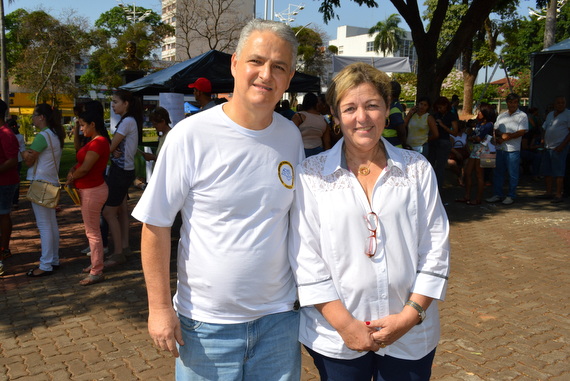 Salata e Cristina Reale participam com muito entusiasmo do “Feirão do Emprego”