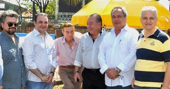 Salata acompanhou secretário de turismo Roberto de Lucena em visita pelo Thermas