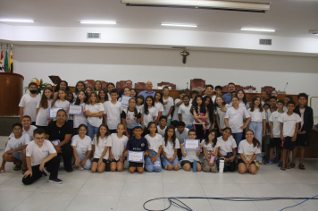 Câmara recebe visita de alunos da Escola Dalva nesta quinta-feira