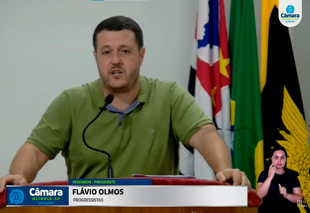 Inclusão: Legislativo olimpiense passa a ter tradução em Libras em tempo real