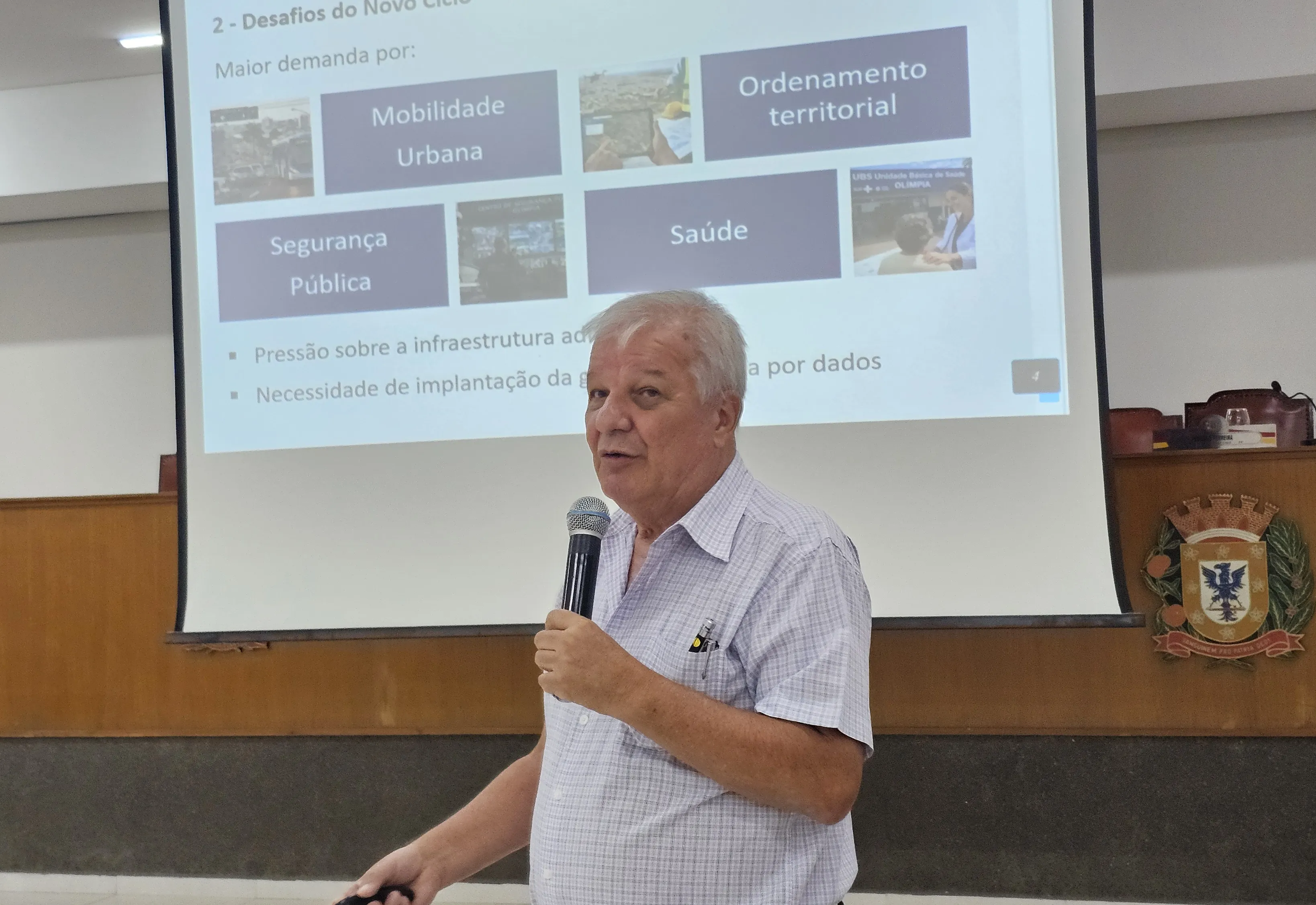 Olímpia detalha empréstimo de R$ 36,2 milhões do BNDES em Audiência Pública